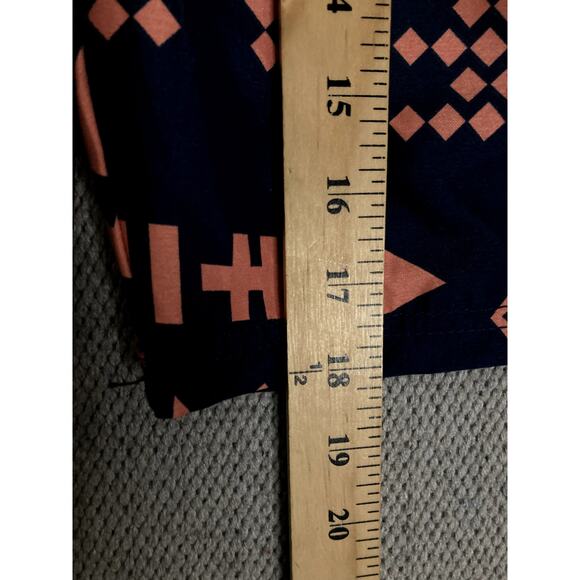 Burnside Swim Trunks Men XL Dark Navy Geometric Print Drawstring Beach Quick Dry - Picture 9 of 12